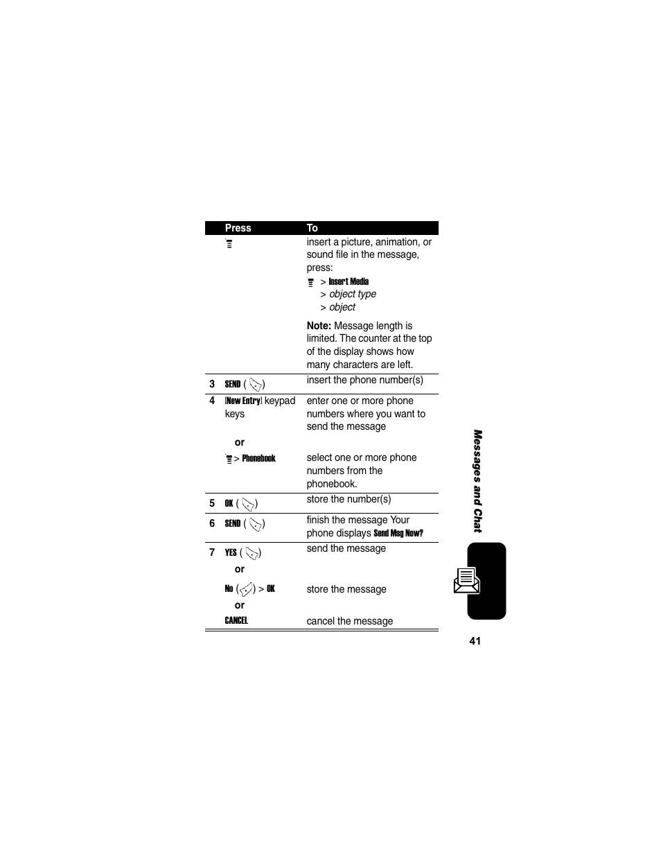 Motorola C155 User Manual | Page 43 / 120