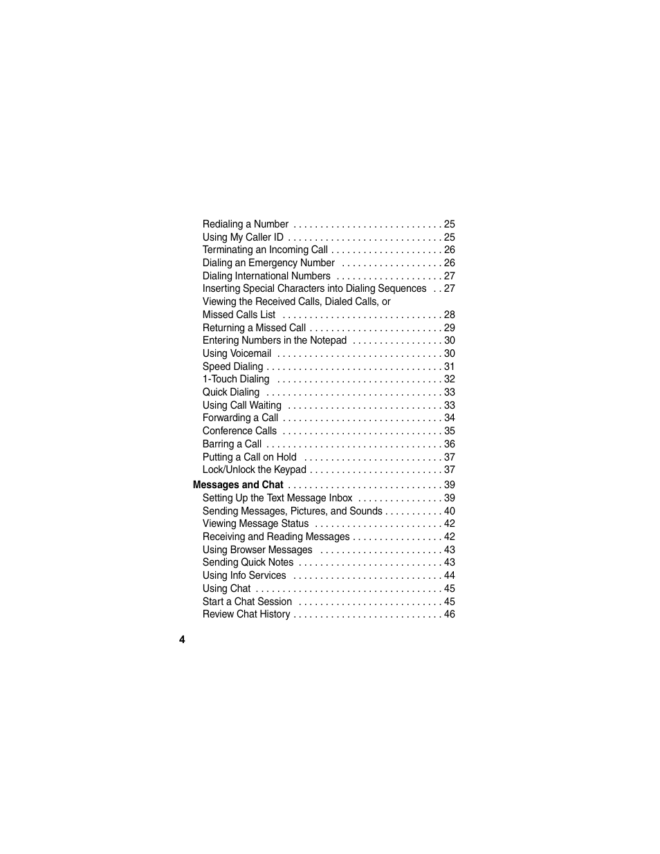 Motorola C155 User Manual | Page 6 / 120