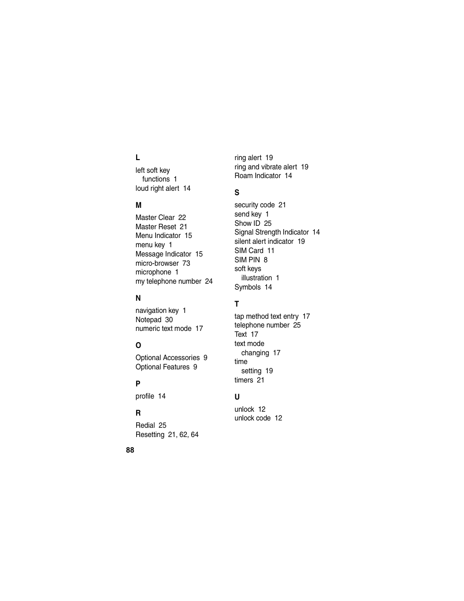 Motorola C155 User Manual | Page 90 / 120