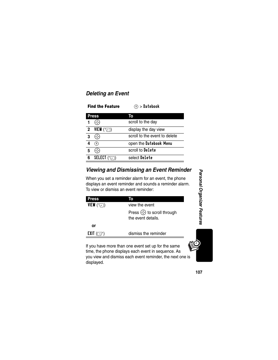 Motorola C330 User Manual | Page 109 / 166