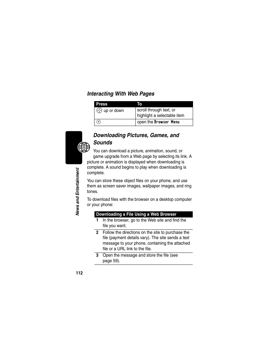 Motorola C330 User Manual | Page 114 / 166