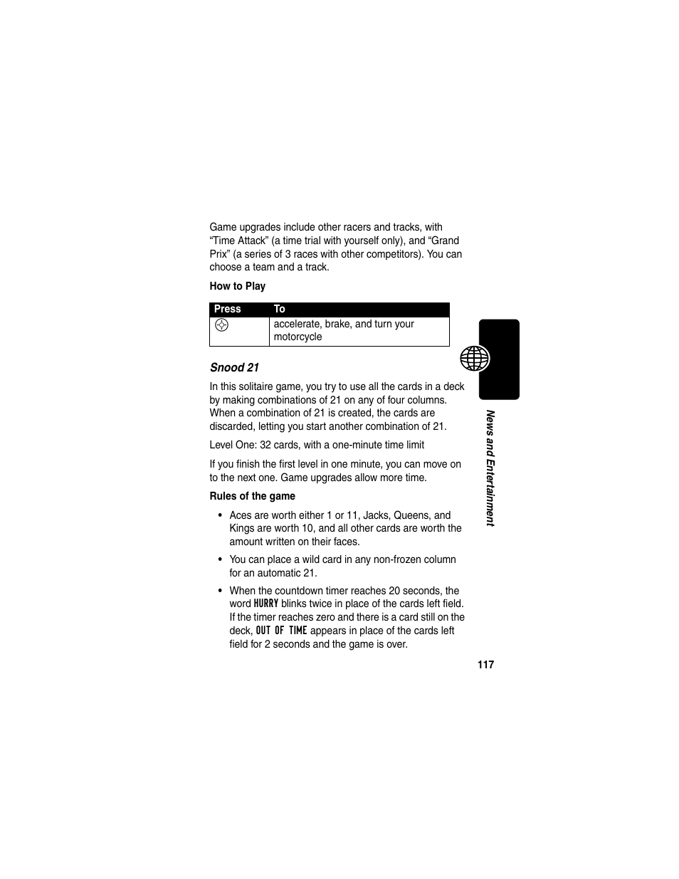 Motorola C330 User Manual | Page 119 / 166