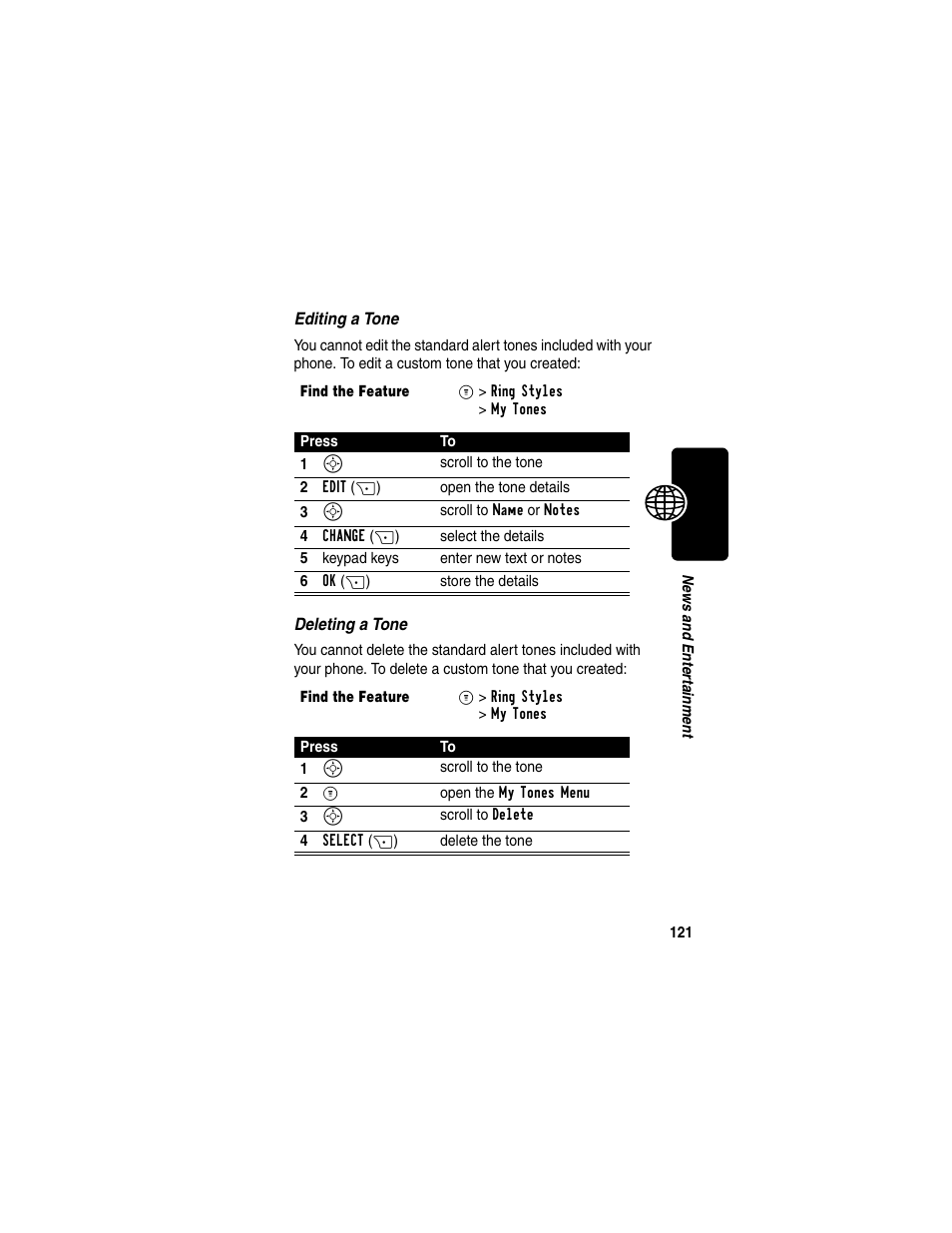 Motorola C330 User Manual | Page 123 / 166