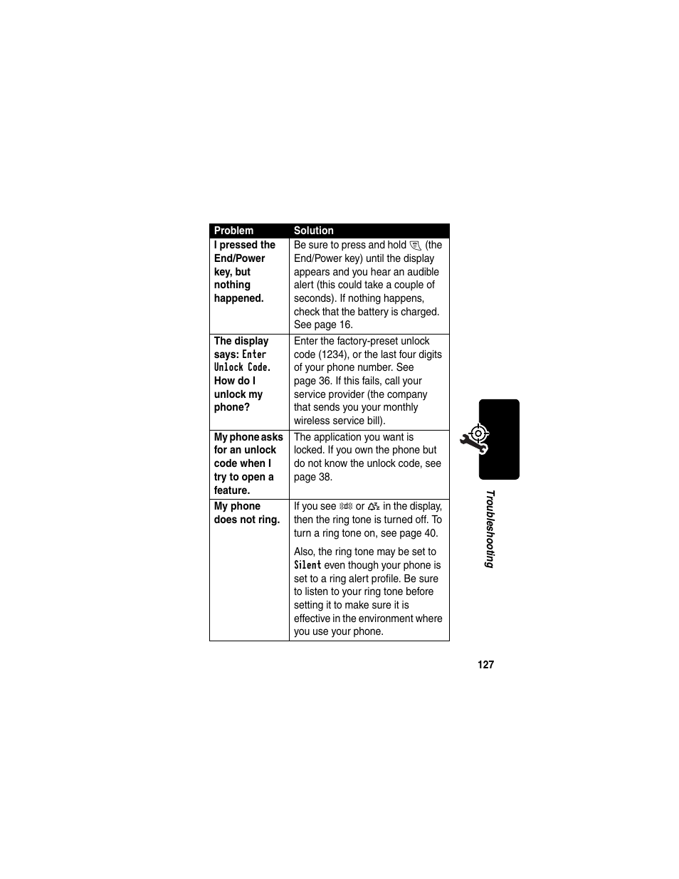 Motorola C330 User Manual | Page 129 / 166