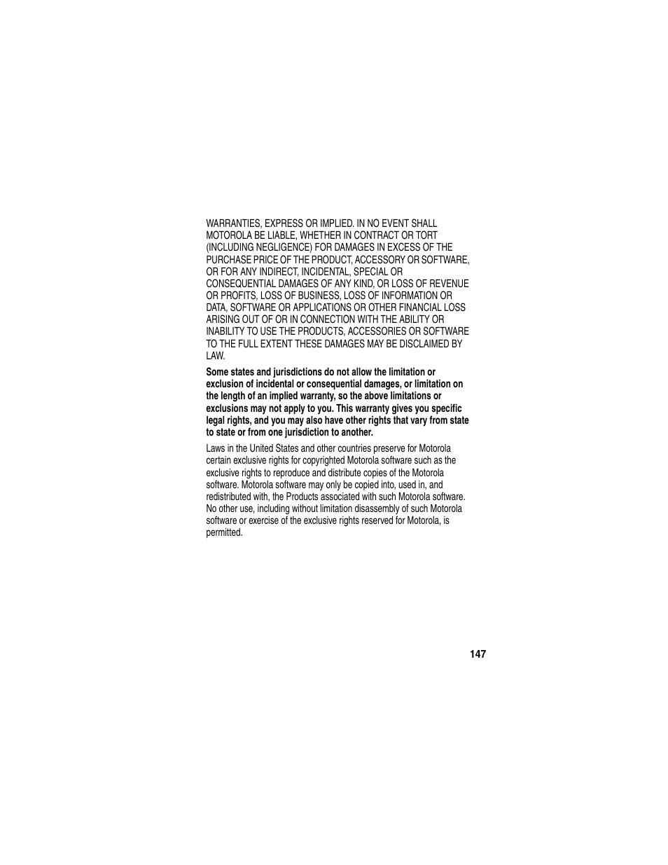 Motorola C330 User Manual | Page 149 / 166