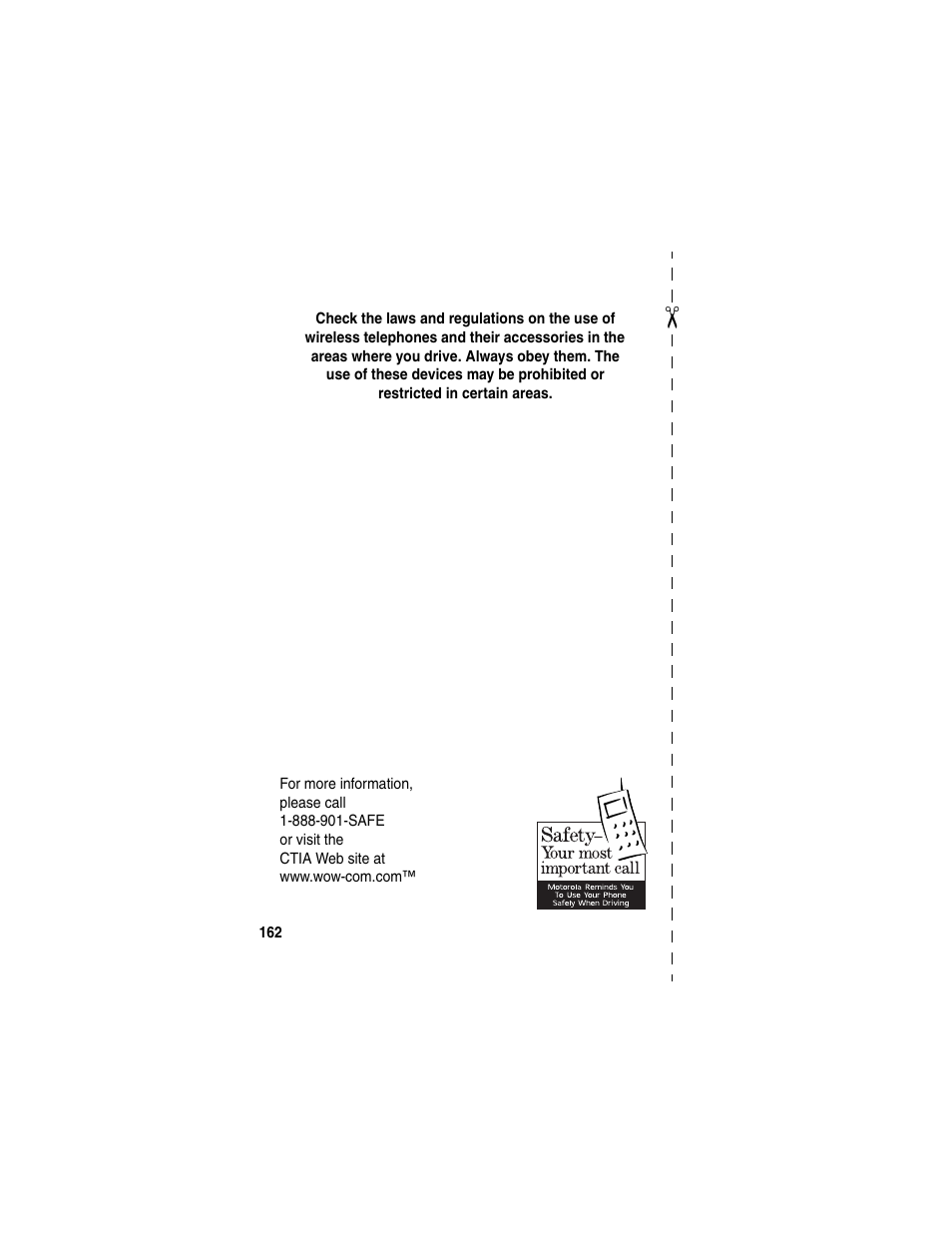 Motorola C330 User Manual | Page 164 / 166