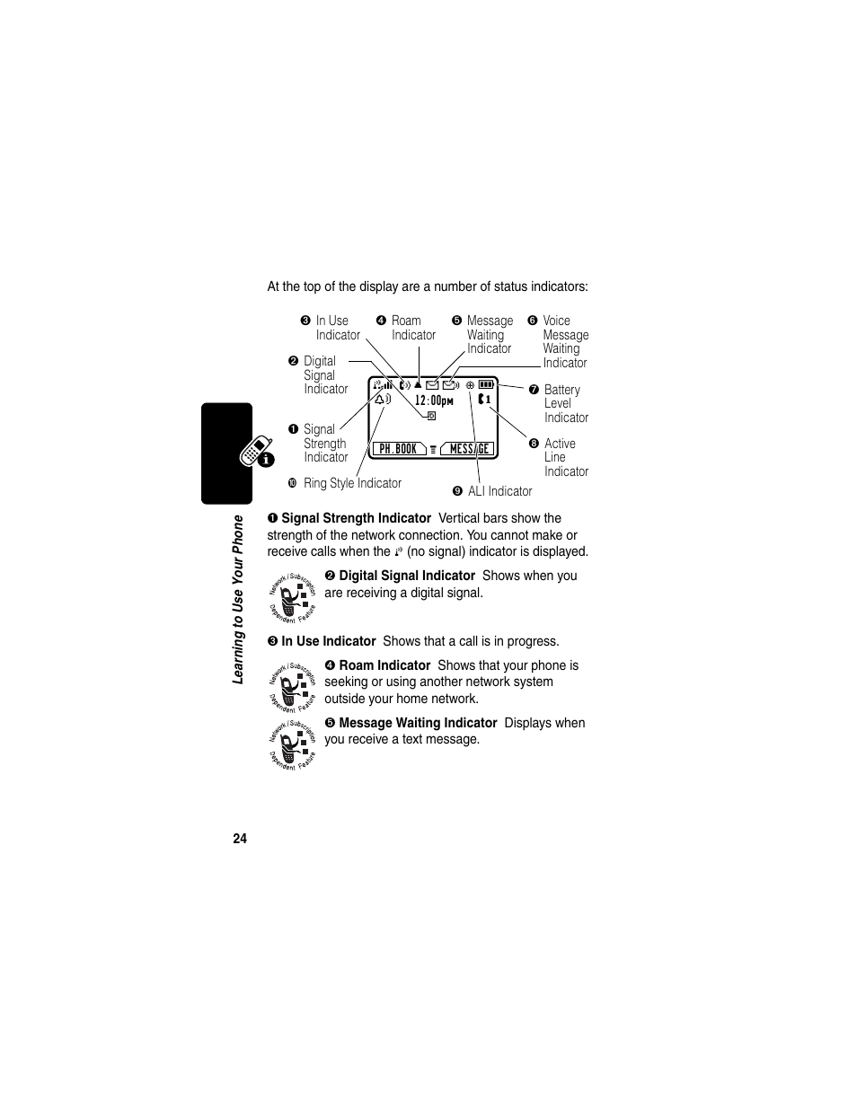 Motorola C330 User Manual | Page 26 / 166