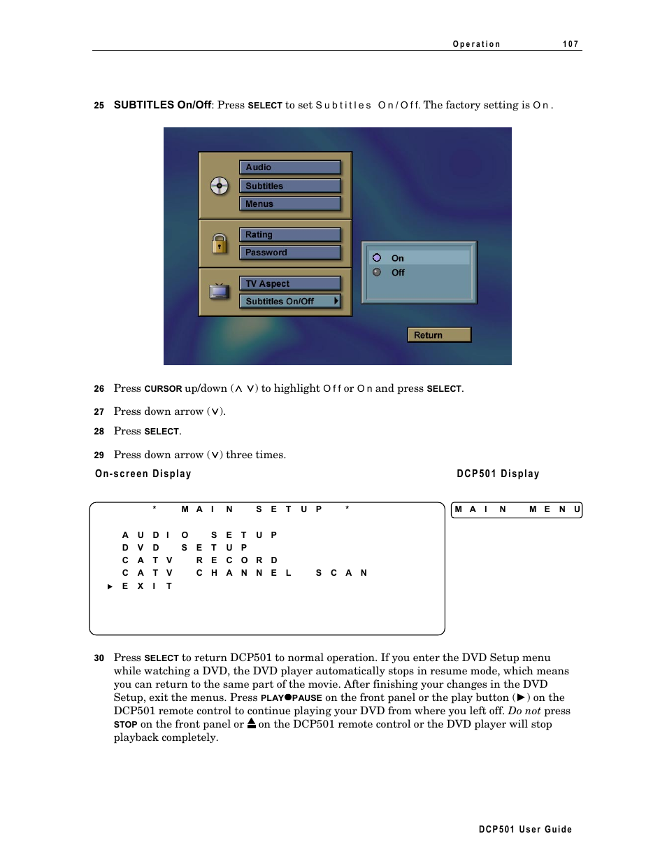 Resetting your password | Motorola DCP 501 User Manual | Page 117 / 141