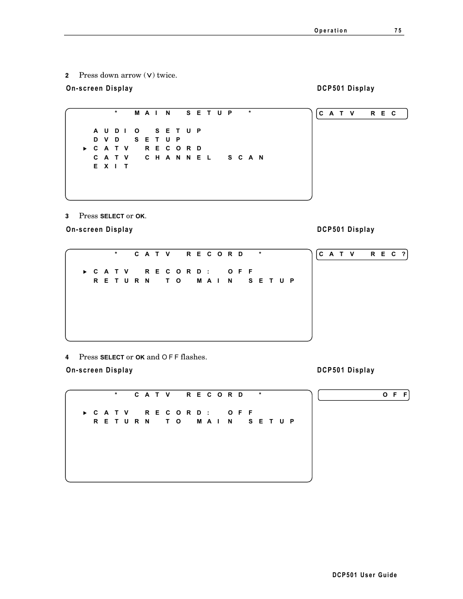 Motorola DCP 501 User Manual | Page 85 / 141