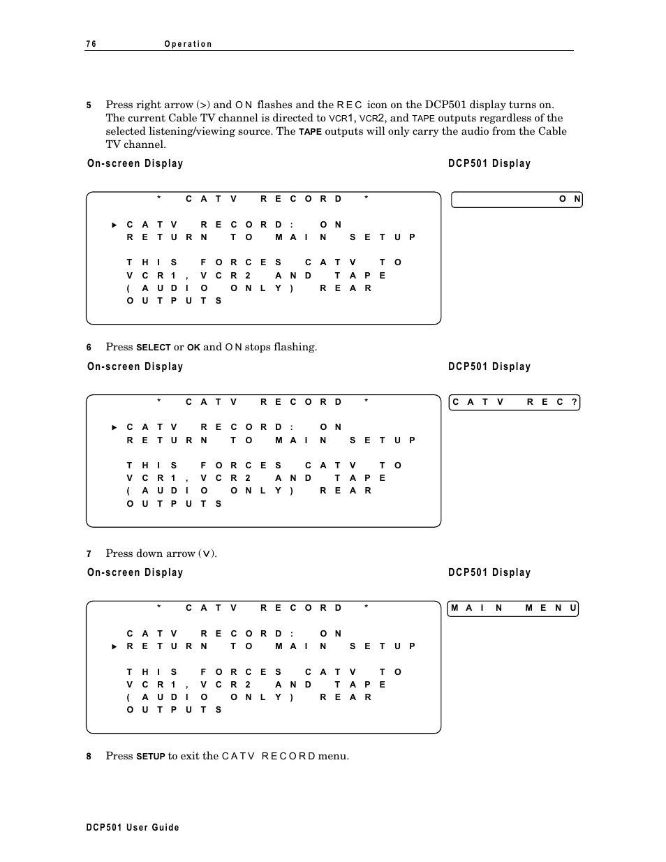 Motorola DCP 501 User Manual | Page 86 / 141