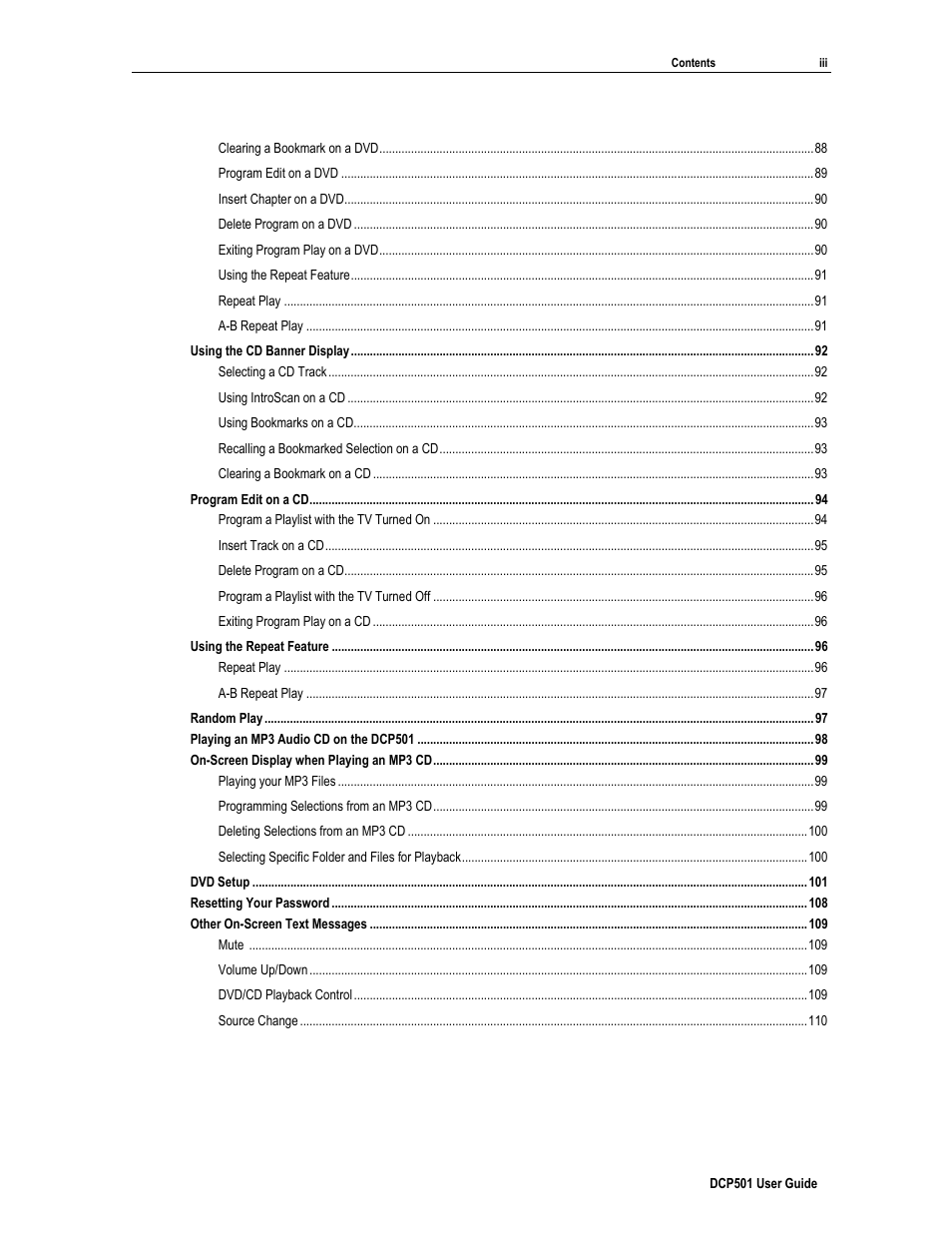 Motorola DCP 501 User Manual | Page 9 / 141