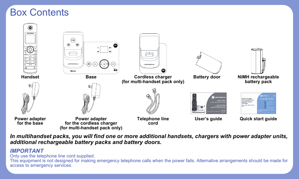 Motorola B802 User Manual | Page 2 / 8