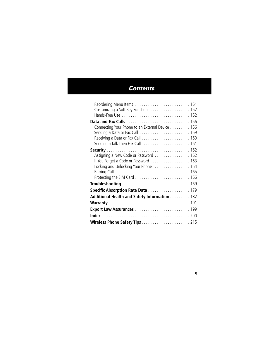 Motorola 60g User Manual | Page 11 / 222