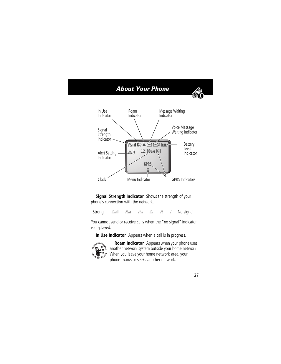 About your phone | Motorola 60g User Manual | Page 29 / 222