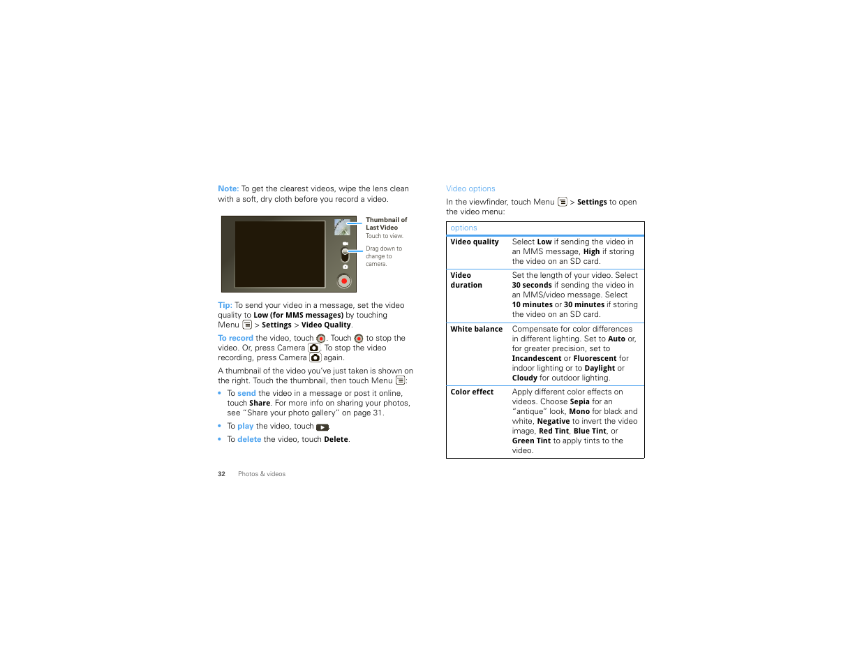 Motorola DROID 68000202474-B User Manual | Page 34 / 58