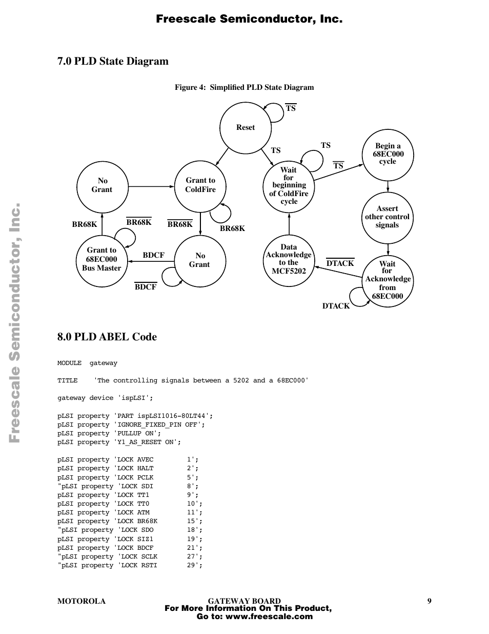 Motorola VL-RISC MCF5202 User Manual | Page 9 / 19