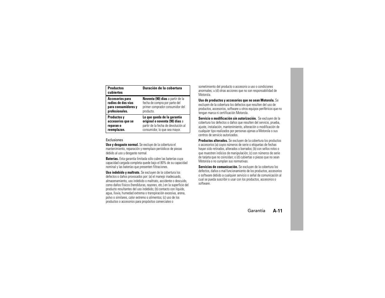 Motorola C139 User Manual | Page 165 / 174