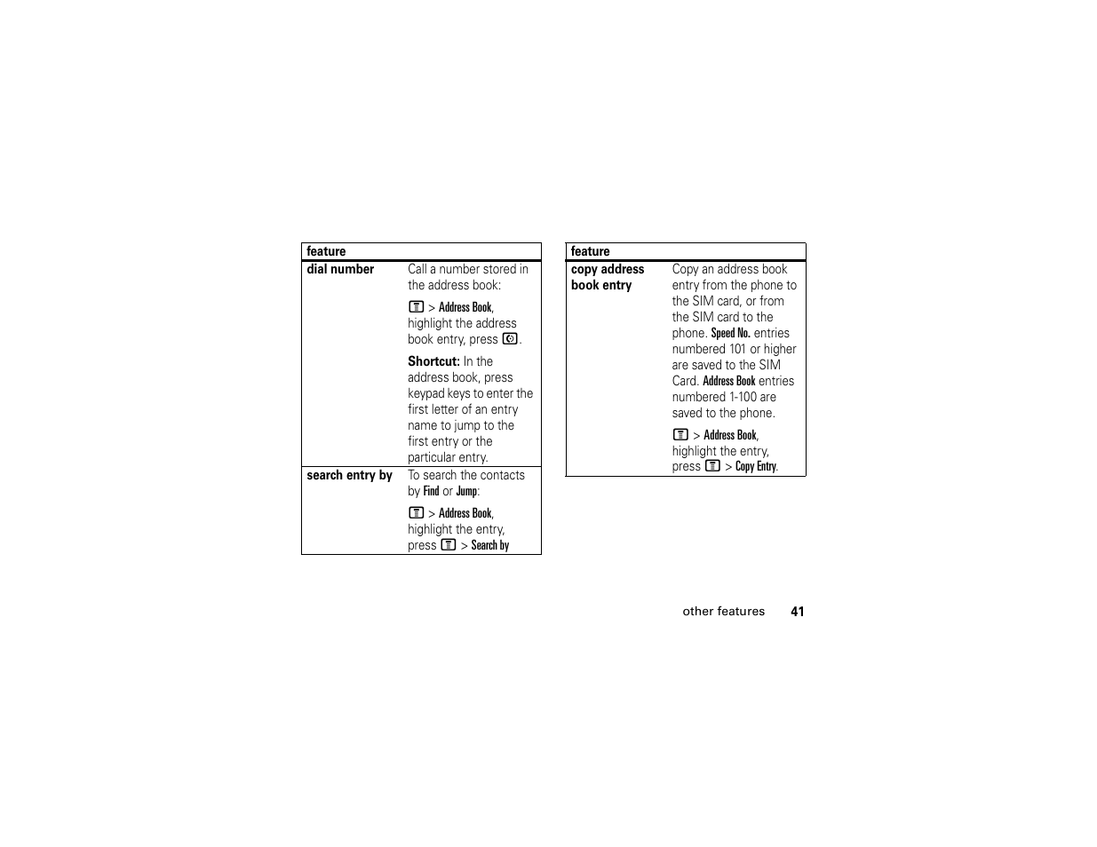 Motorola C139 User Manual | Page 43 / 174