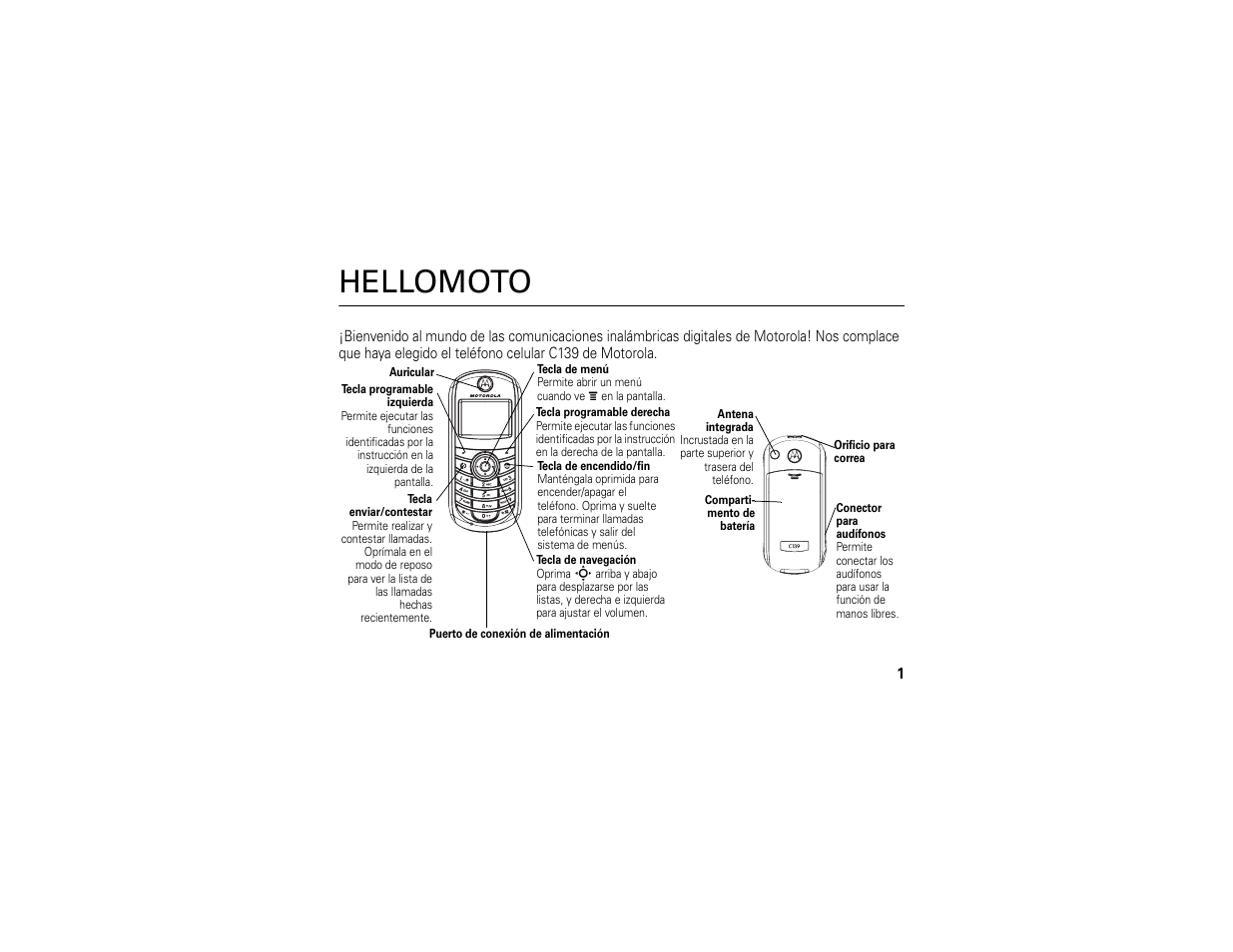 Hellomoto | Motorola C139 User Manual | Page 85 / 174