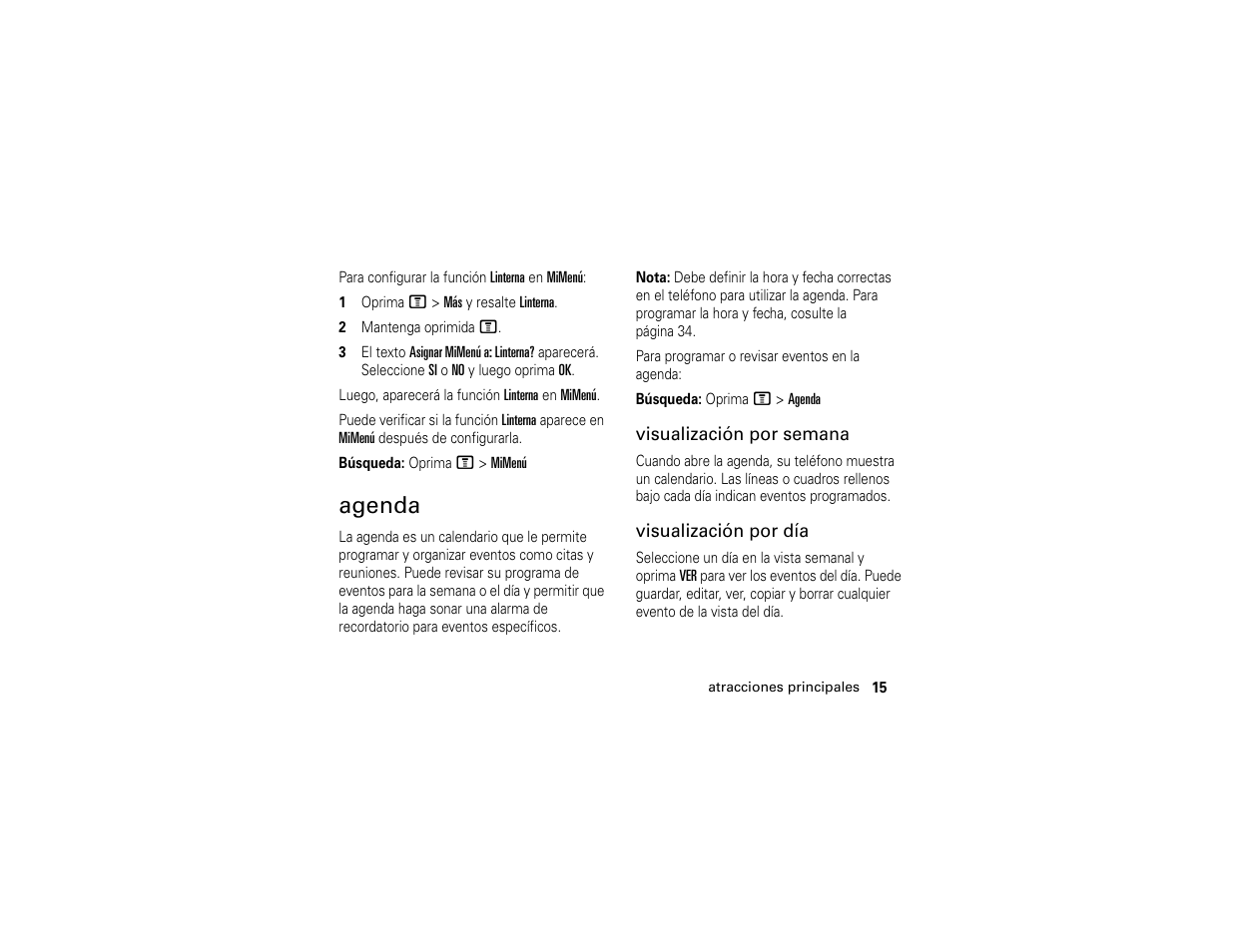Agenda | Motorola C139 User Manual | Page 99 / 174