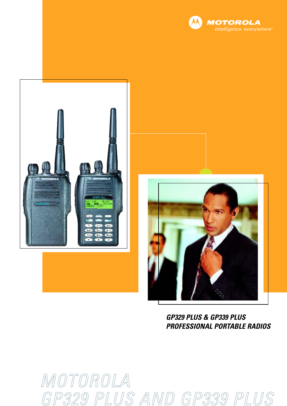 Motorola Professional Portable Radio GP329 PLUS User Manual | 6 pages