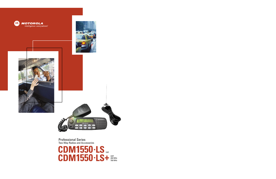 Motorola CDM1550 LS User Manual | 5 pages