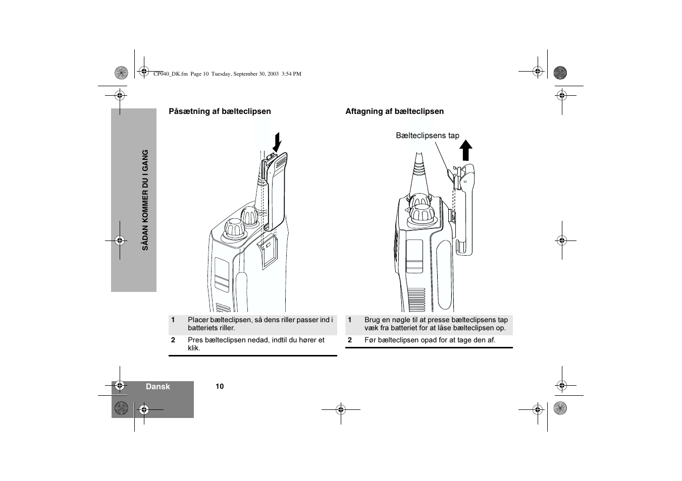 Motorola CP040 User Manual | Page 108 / 292