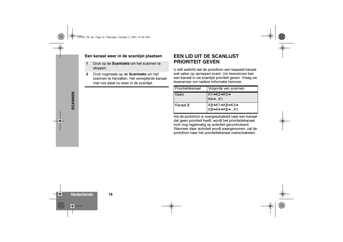 Motorola CP040 User Manual | Page 146 / 292