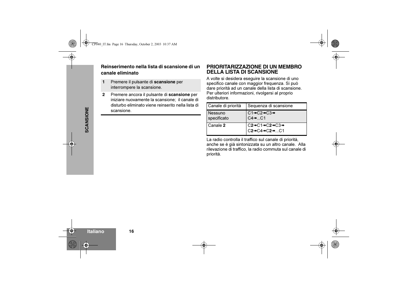 Motorola CP040 User Manual | Page 82 / 292