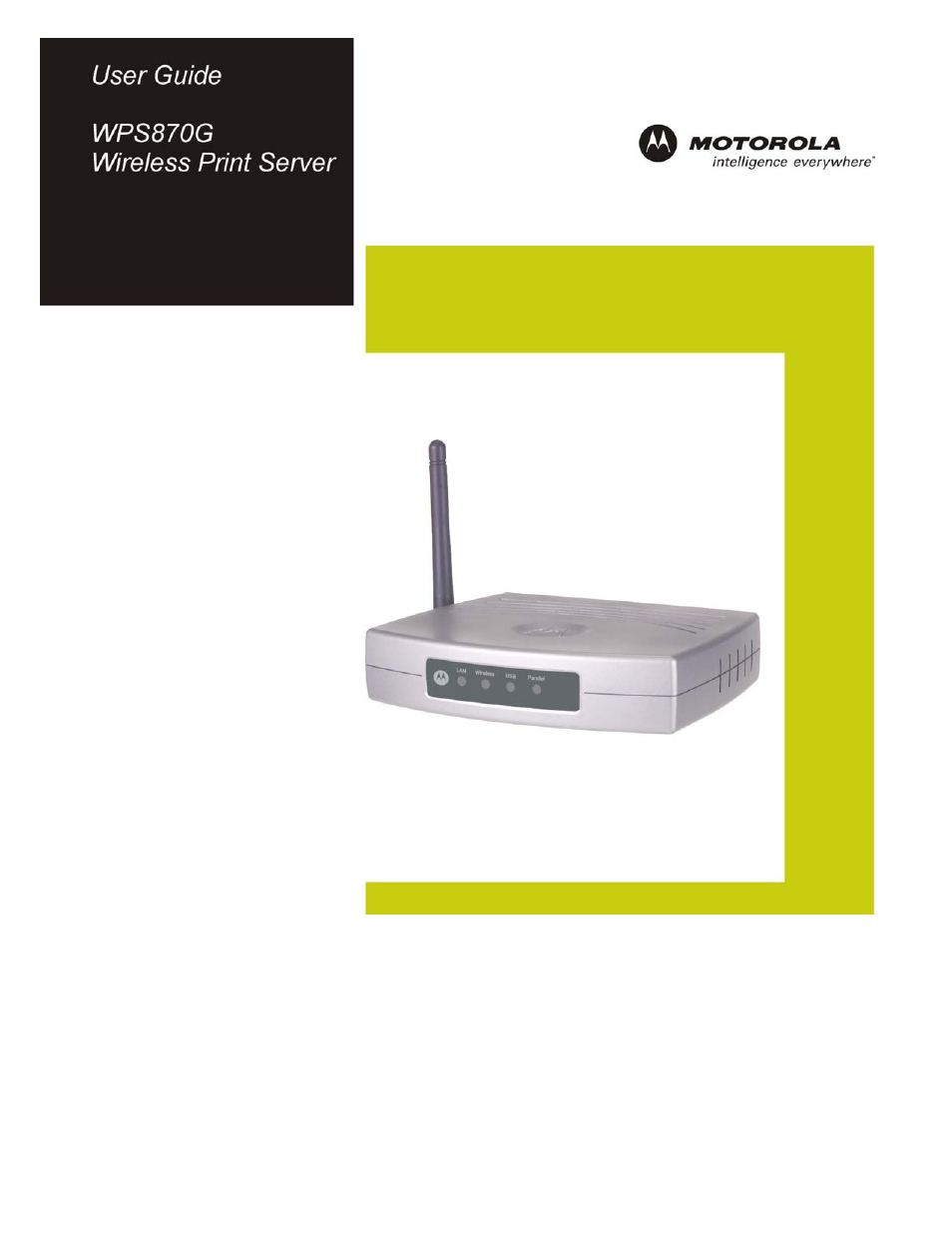 Motorola WPS870G User Manual | 115 pages