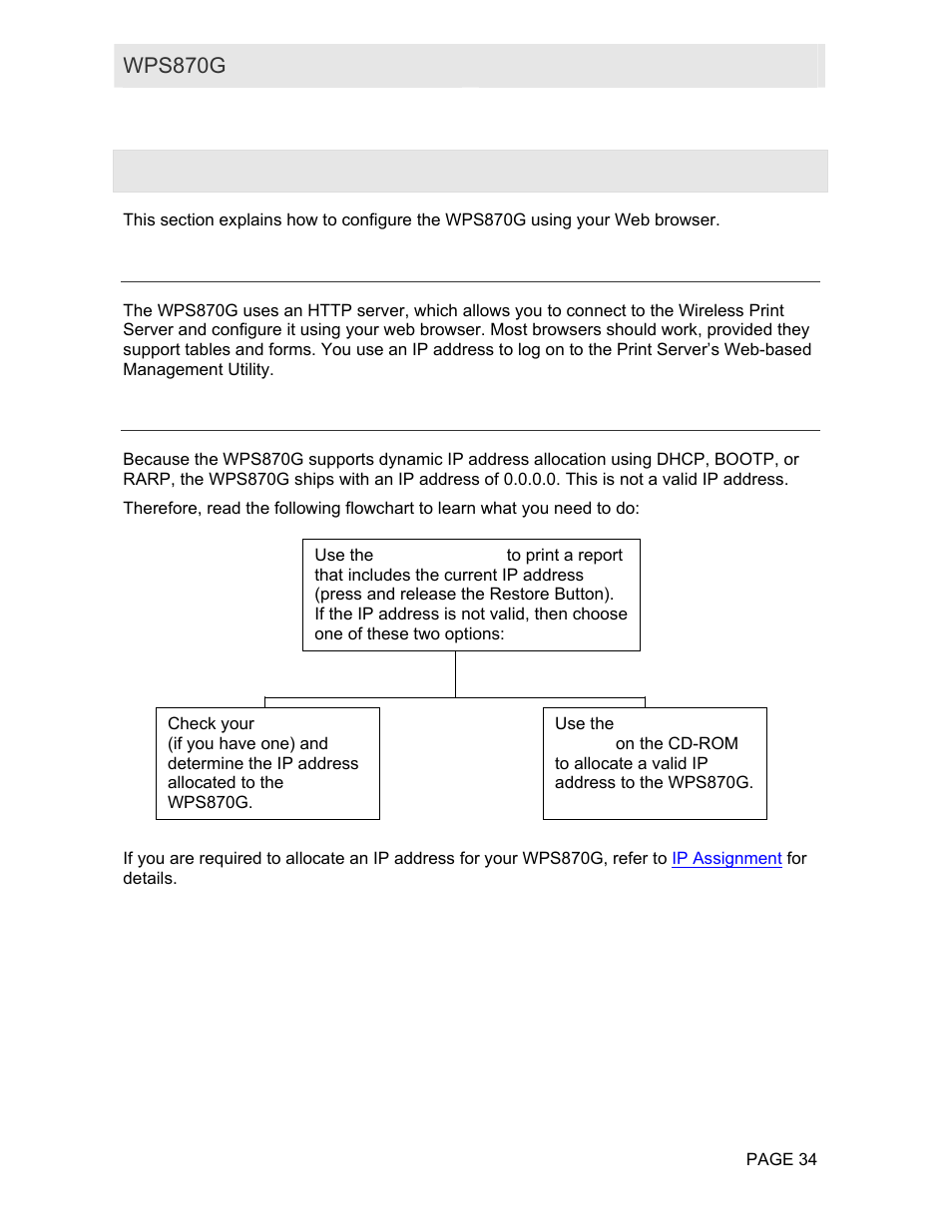 Section 4: web-based management, Overview, Preparation | For configur | Motorola WPS870G User Manual | Page 41 / 115