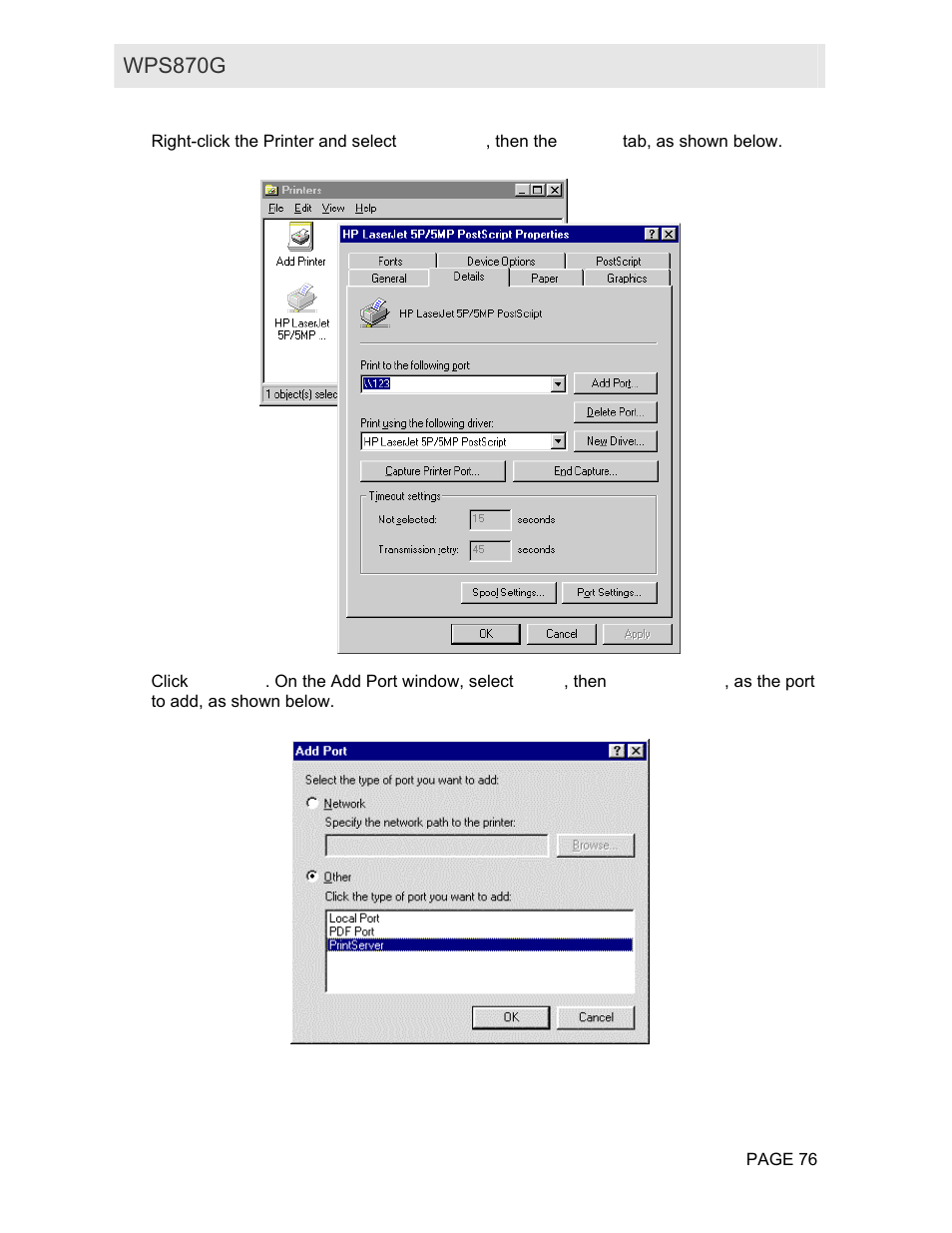 Motorola WPS870G User Manual | Page 83 / 115