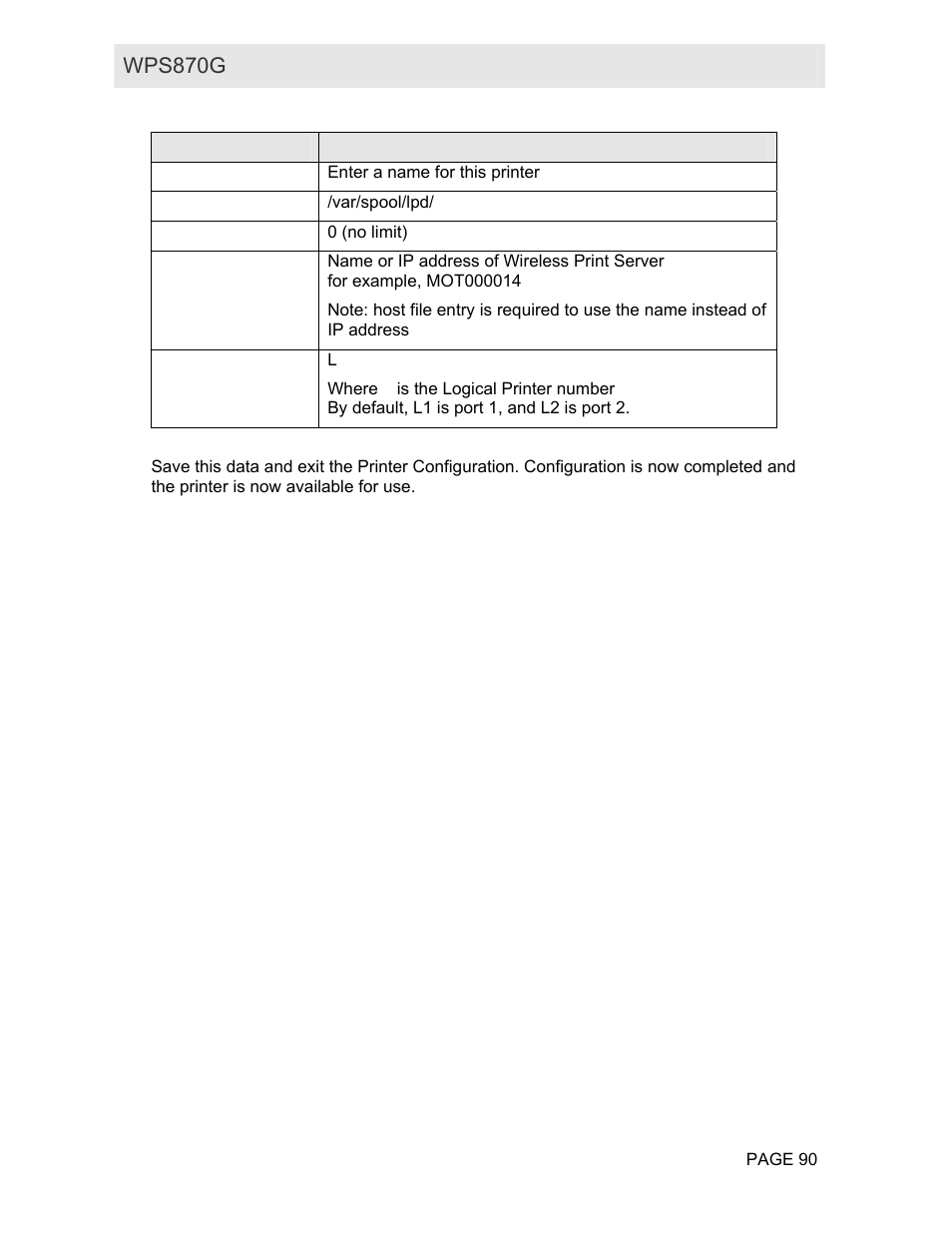 Wps870g user guide | Motorola WPS870G User Manual | Page 97 / 115