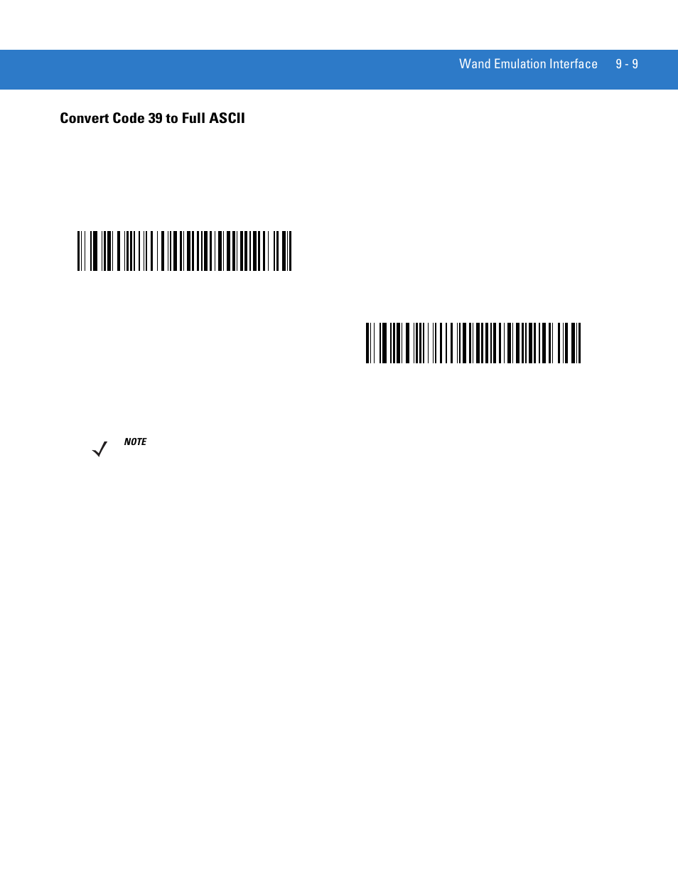 Convert code 39 to full ascii, Convert code 39 to full ascii -9 | Motorola DIGITAL DS6708 User Manual | Page 137 / 458