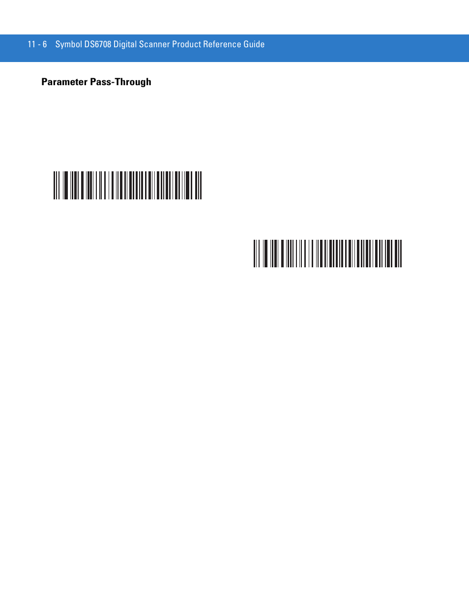 Parameter pass-through, Parameter pass-through -6 | Motorola DIGITAL DS6708 User Manual | Page 168 / 458