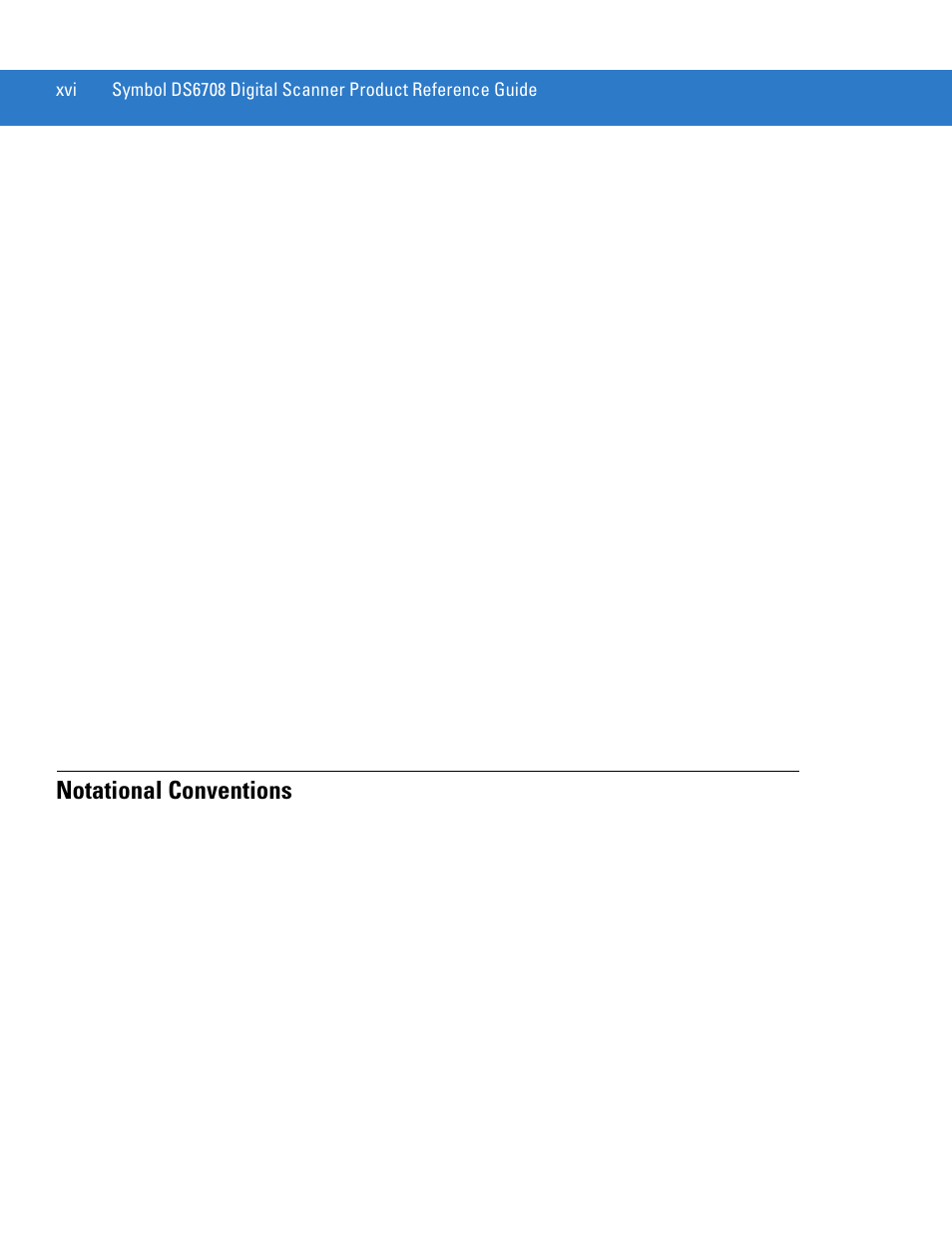 Notational conventions | Motorola DIGITAL DS6708 User Manual | Page 18 / 458