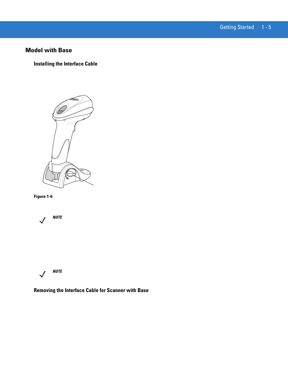 Model with base, Model with base -5 | Motorola DIGITAL DS6708 User Manual | Page 25 / 458