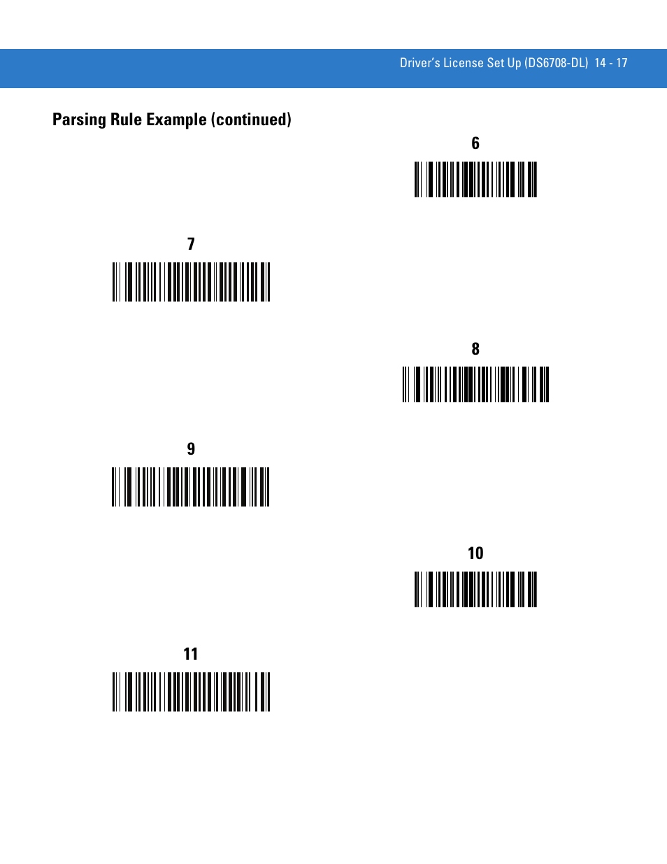 Parsing rule example (continued) 6 | Motorola DIGITAL DS6708 User Manual | Page 275 / 458