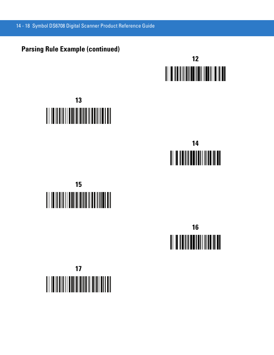 Parsing rule example (continued) 12 | Motorola DIGITAL DS6708 User Manual | Page 276 / 458