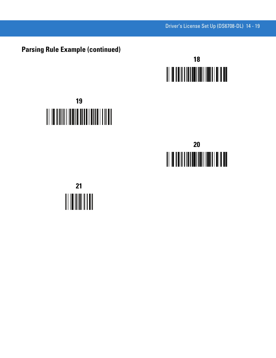 Parsing rule example (continued) 18 | Motorola DIGITAL DS6708 User Manual | Page 277 / 458