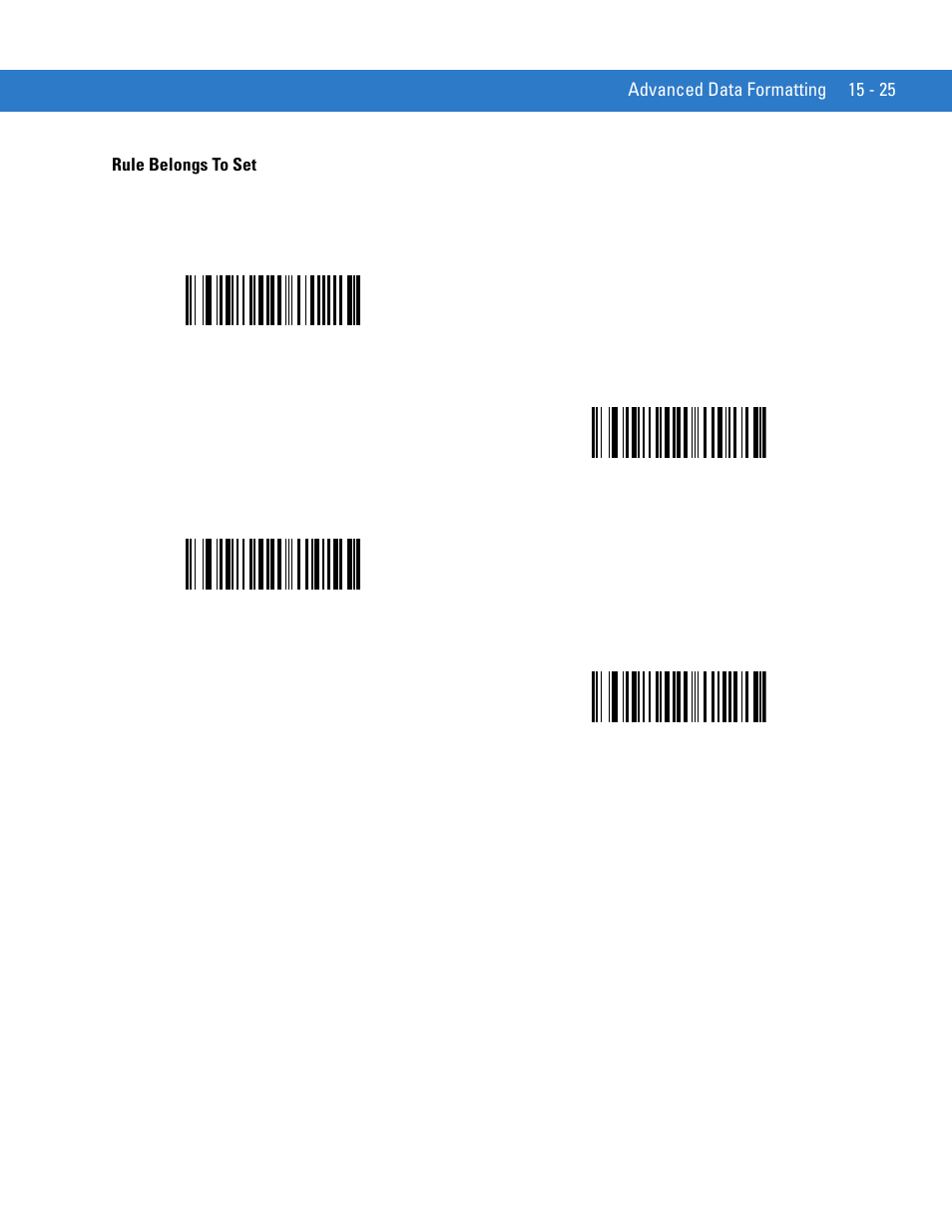 Rule belongs to set | Motorola DIGITAL DS6708 User Manual | Page 323 / 458