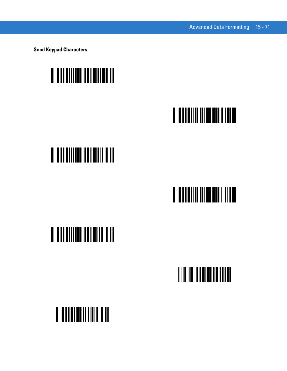 Send keypad characters | Motorola DIGITAL DS6708 User Manual | Page 369 / 458