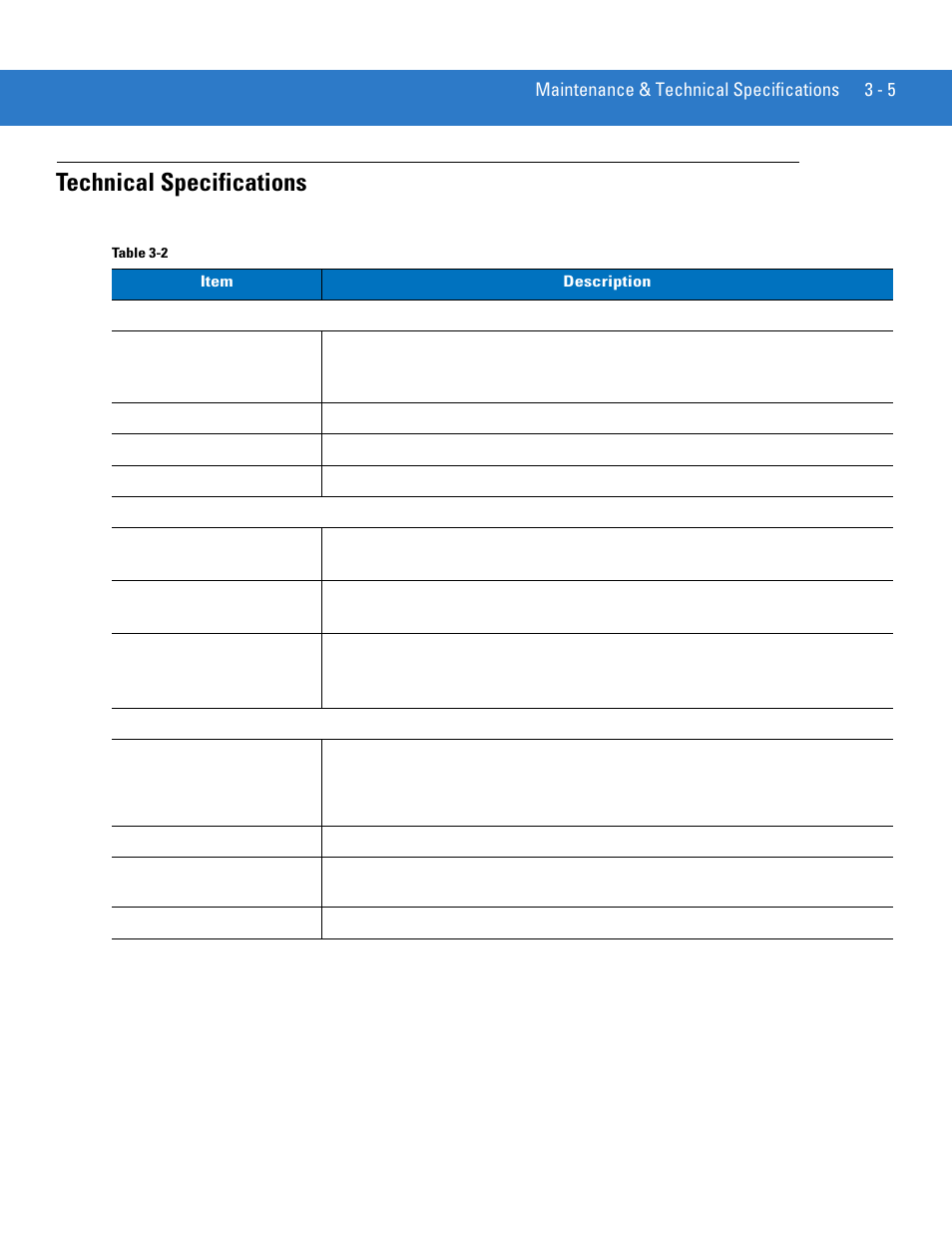 Technical specifications, Technical specifications -5 | Motorola DIGITAL DS6708 User Manual | Page 43 / 458