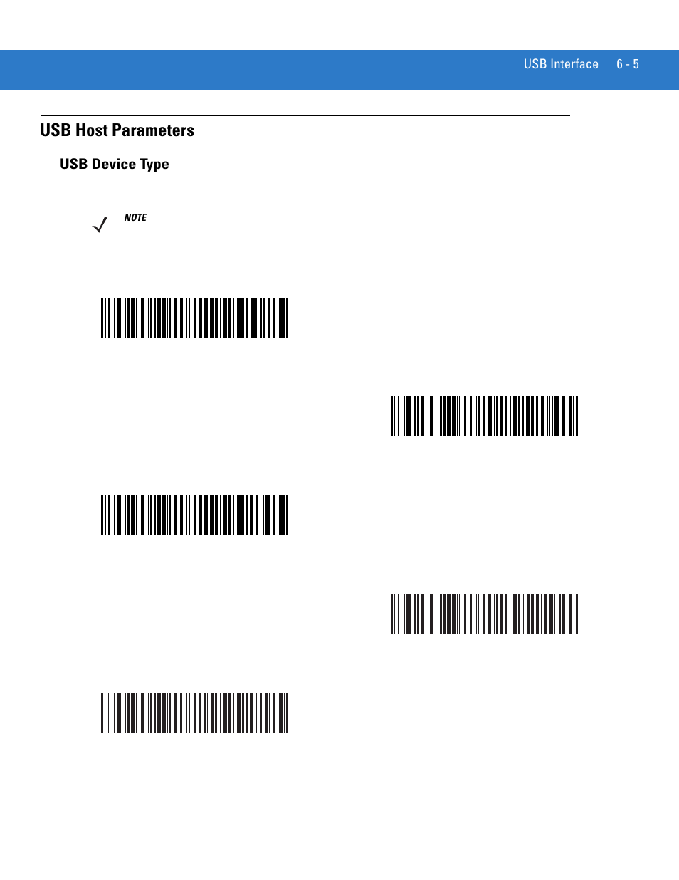 Usb host parameters, Usb device type, Usb host parameters -5 | Usb device type -5 | Motorola DIGITAL DS6708 User Manual | Page 79 / 458