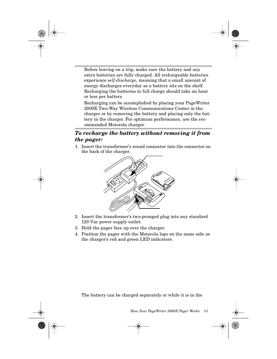 Motorola PageWriter 2000X User Manual | Page 20 / 99