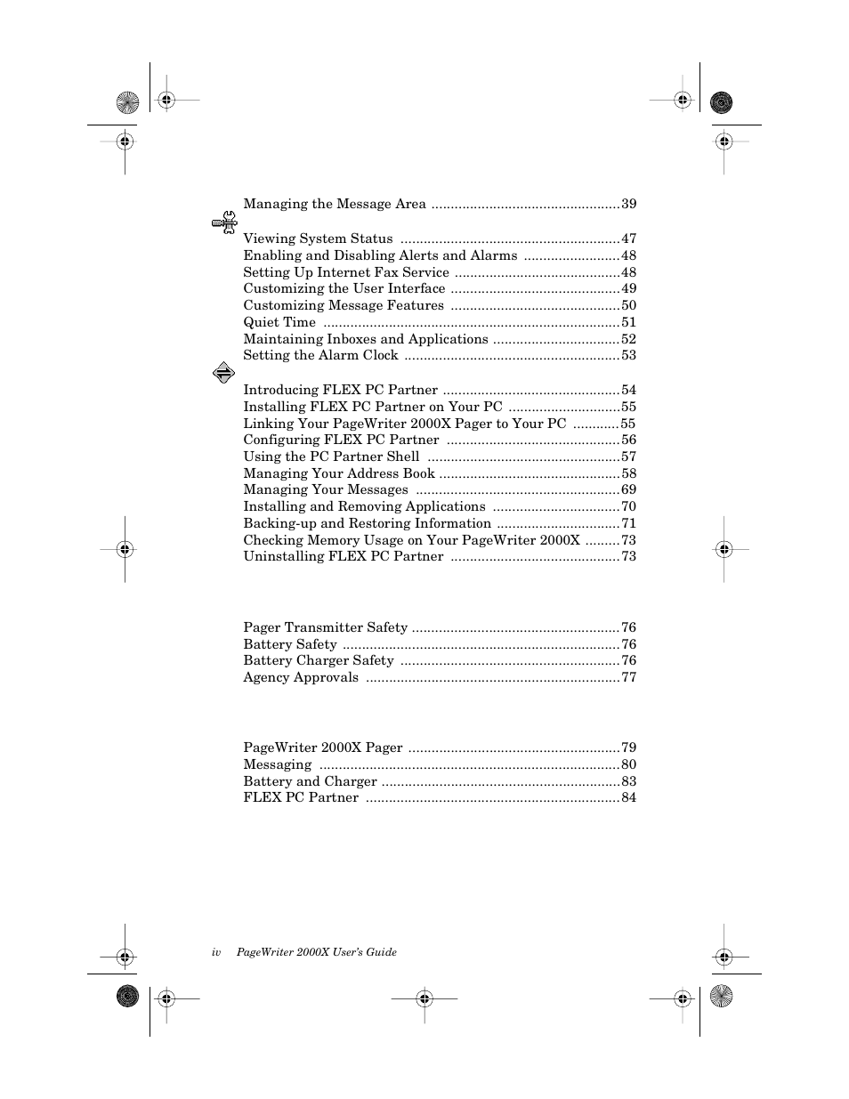 Motorola PageWriter 2000X User Manual | Page 7 / 99