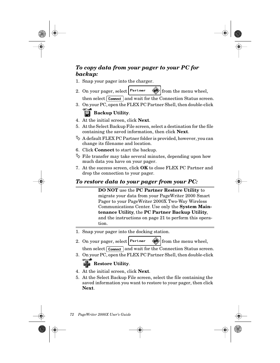 Motorola PageWriter 2000X User Manual | Page 79 / 99