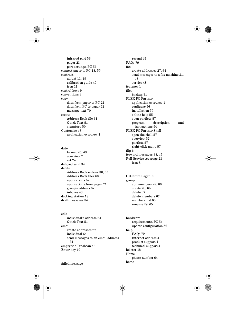 Motorola PageWriter 2000X User Manual | Page 95 / 99