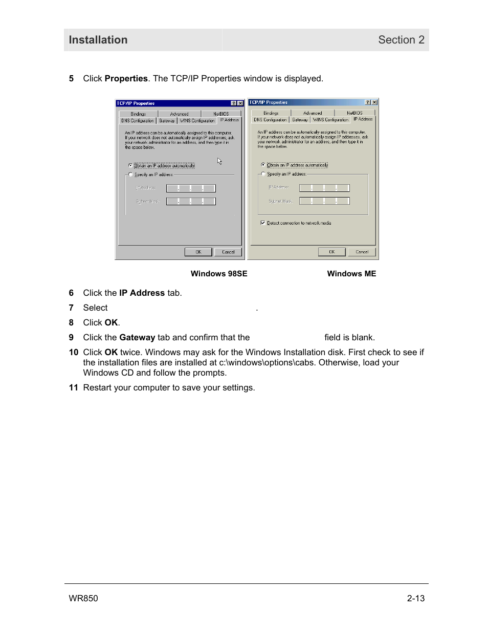 Motorola WR850GP User Manual | Page 27 / 123