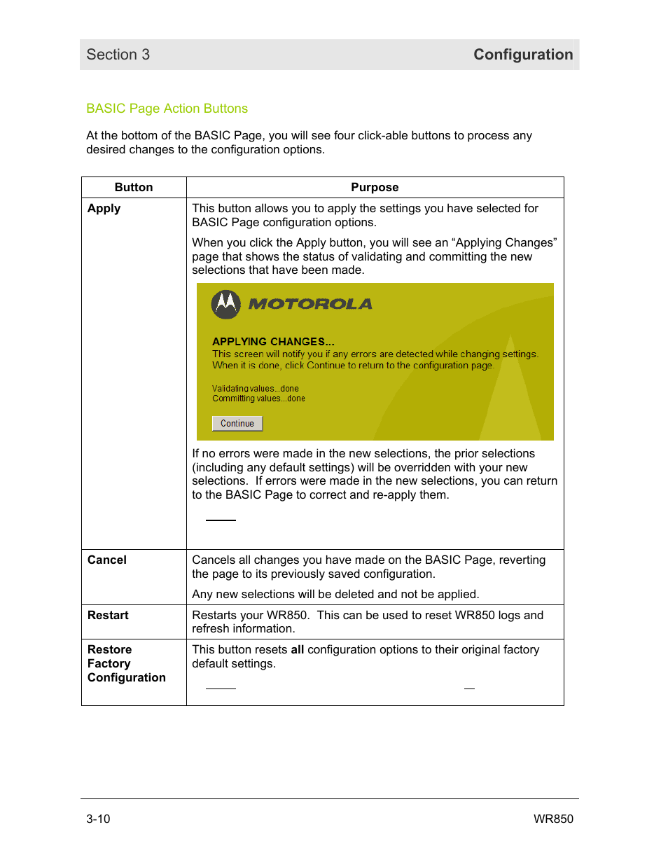 Motorola WR850GP User Manual | Page 43 / 123